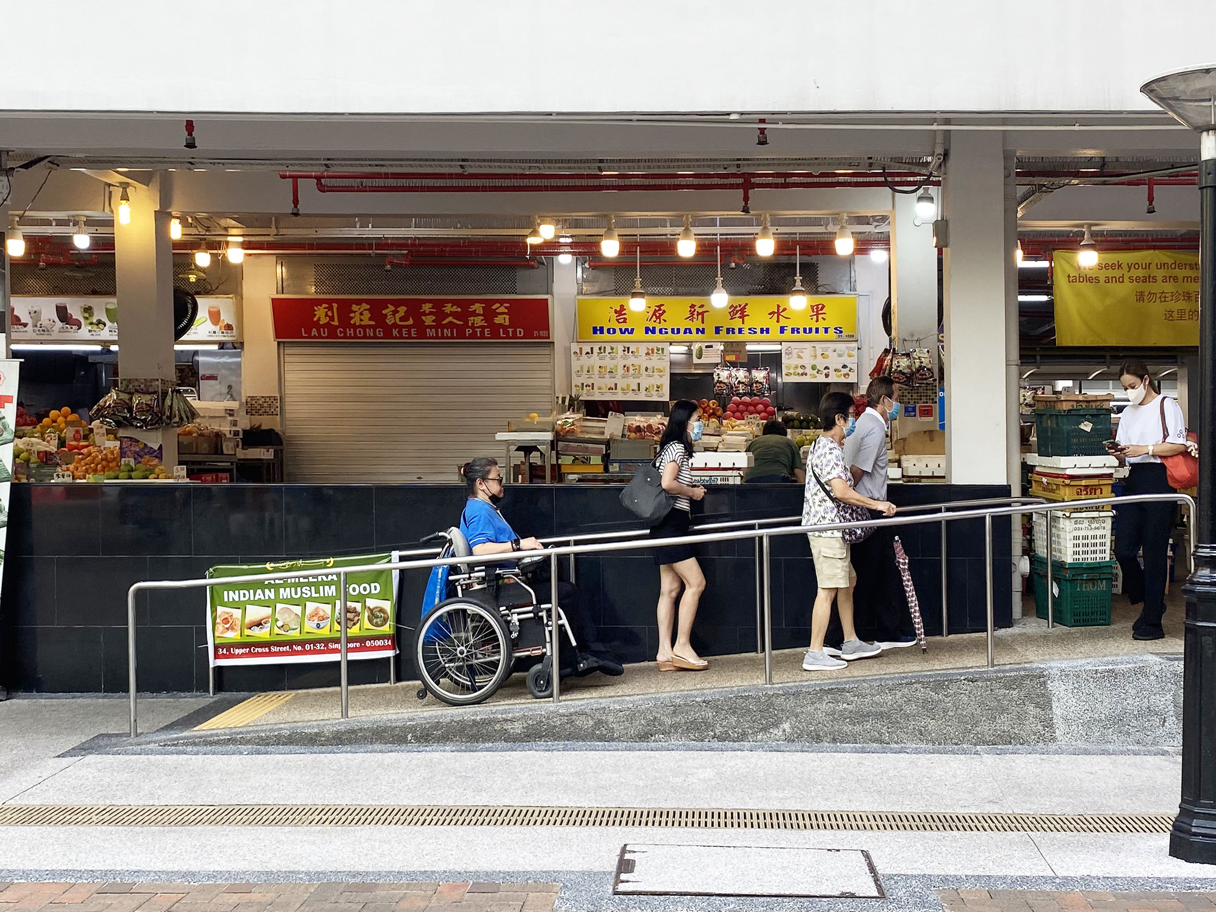 Photo of a Creative installation by Some Club at the public Esplanade Lawn, held during March 2025
