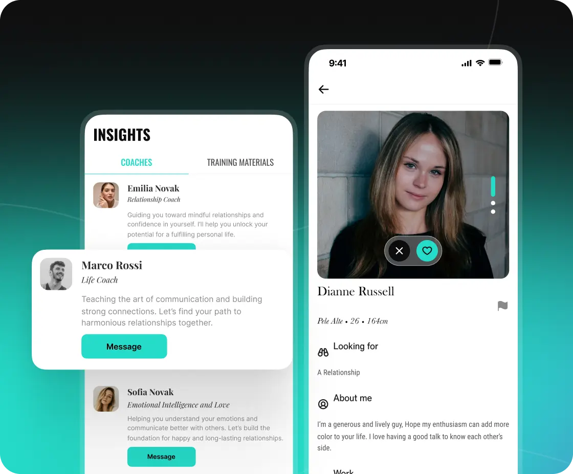 Mindwibe educational content library — videos, podcasts, articles, and guided exercises for relationship skills