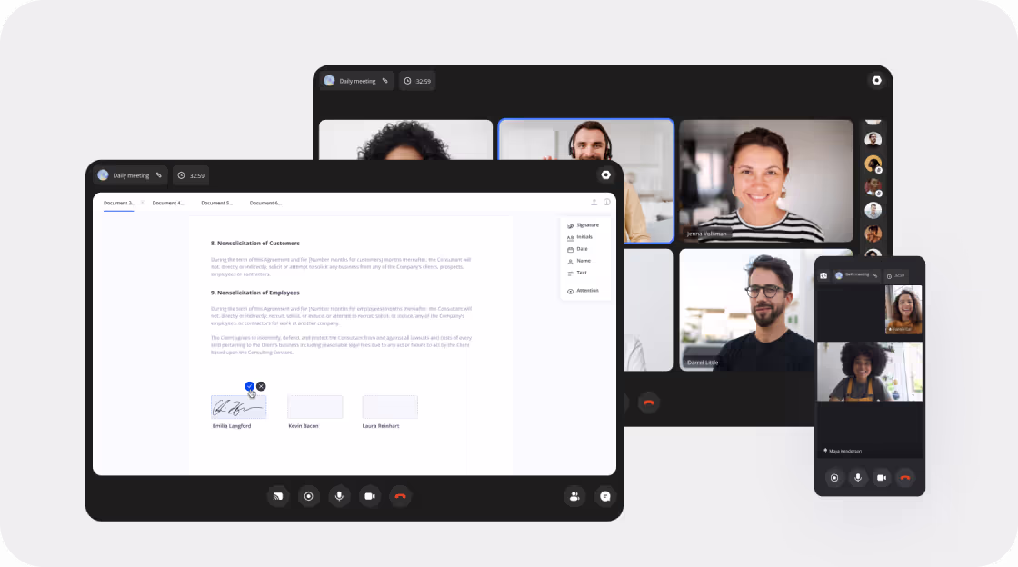 Big conferencing platform