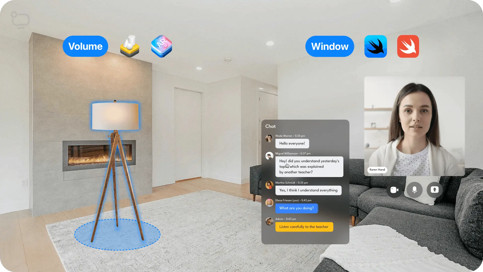 Apple Vision Pro Window & Volume Modes