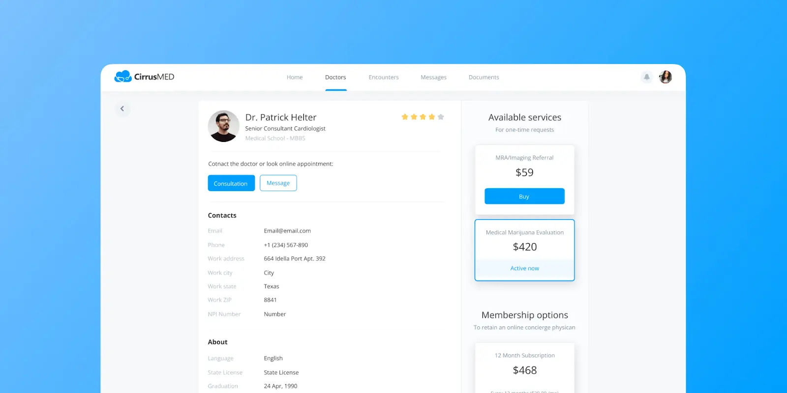 Fora Soft top development company built CirrusMed - advanced SaaS telehealth and medical platform