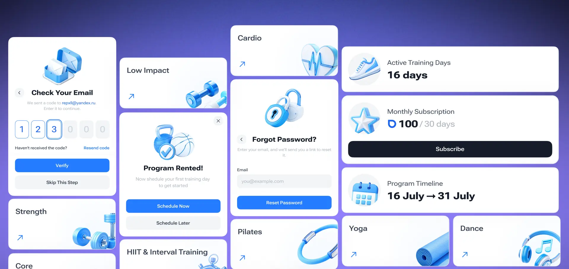 Perspire Visual Identity