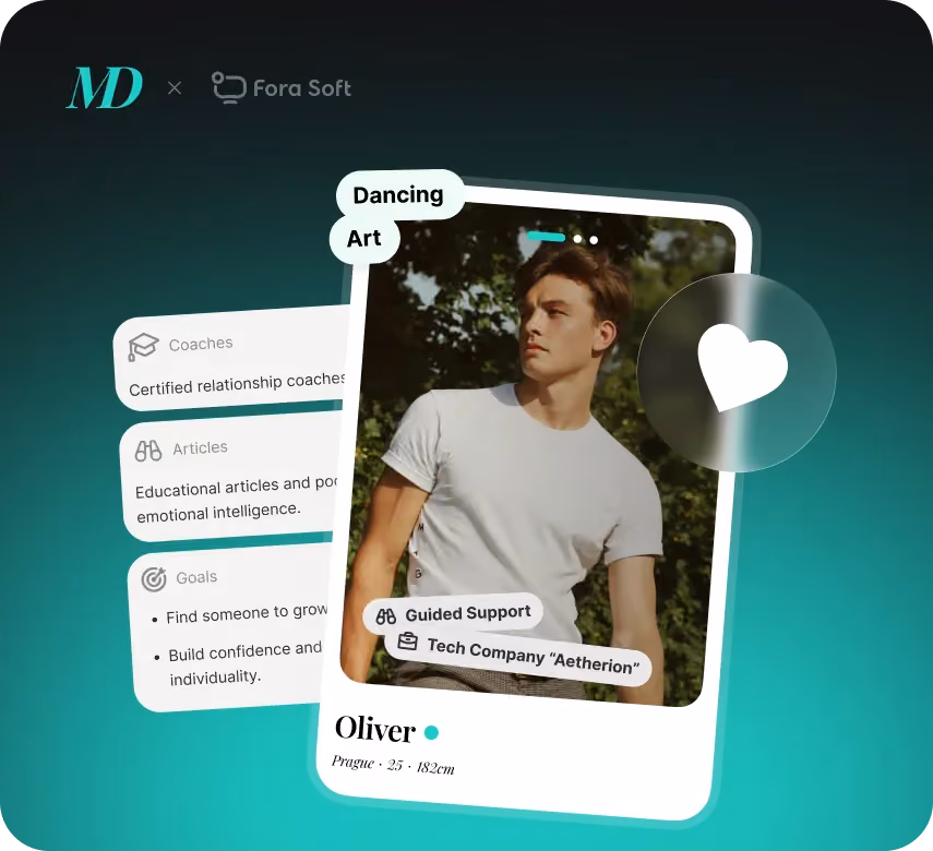Mindwibe smart dating iOS app with built-in professional support features for meaningful connections