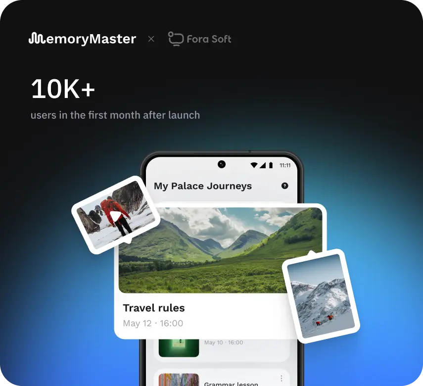 Memory Master Android memorization app using the Cicero method for faster and more effective learning