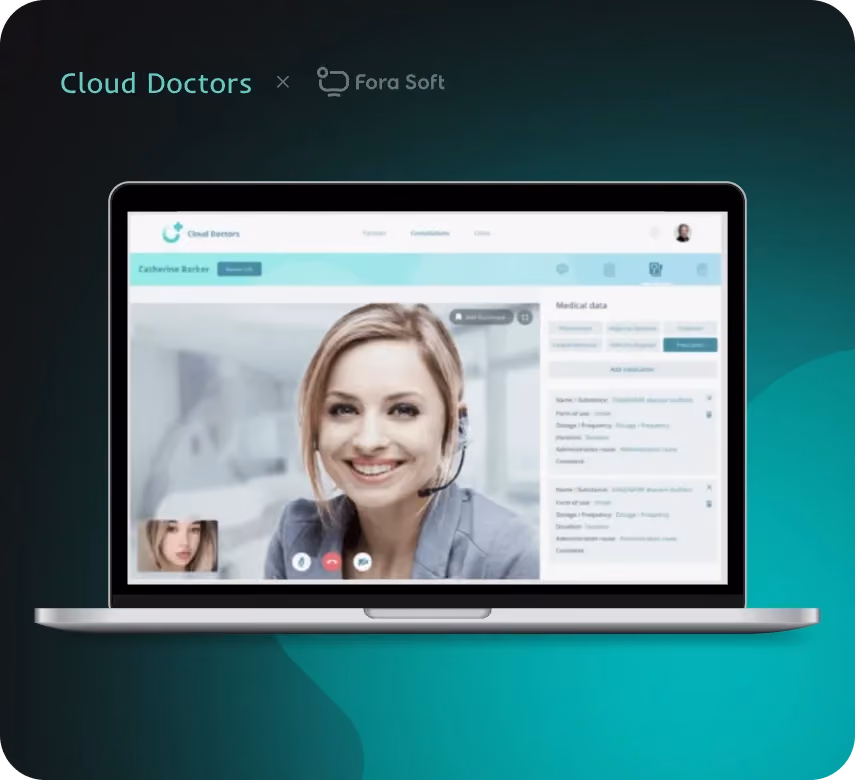 Cloud Doctors Brazilian telemedicine web platform connecting patients with healthcare providers via video consultation