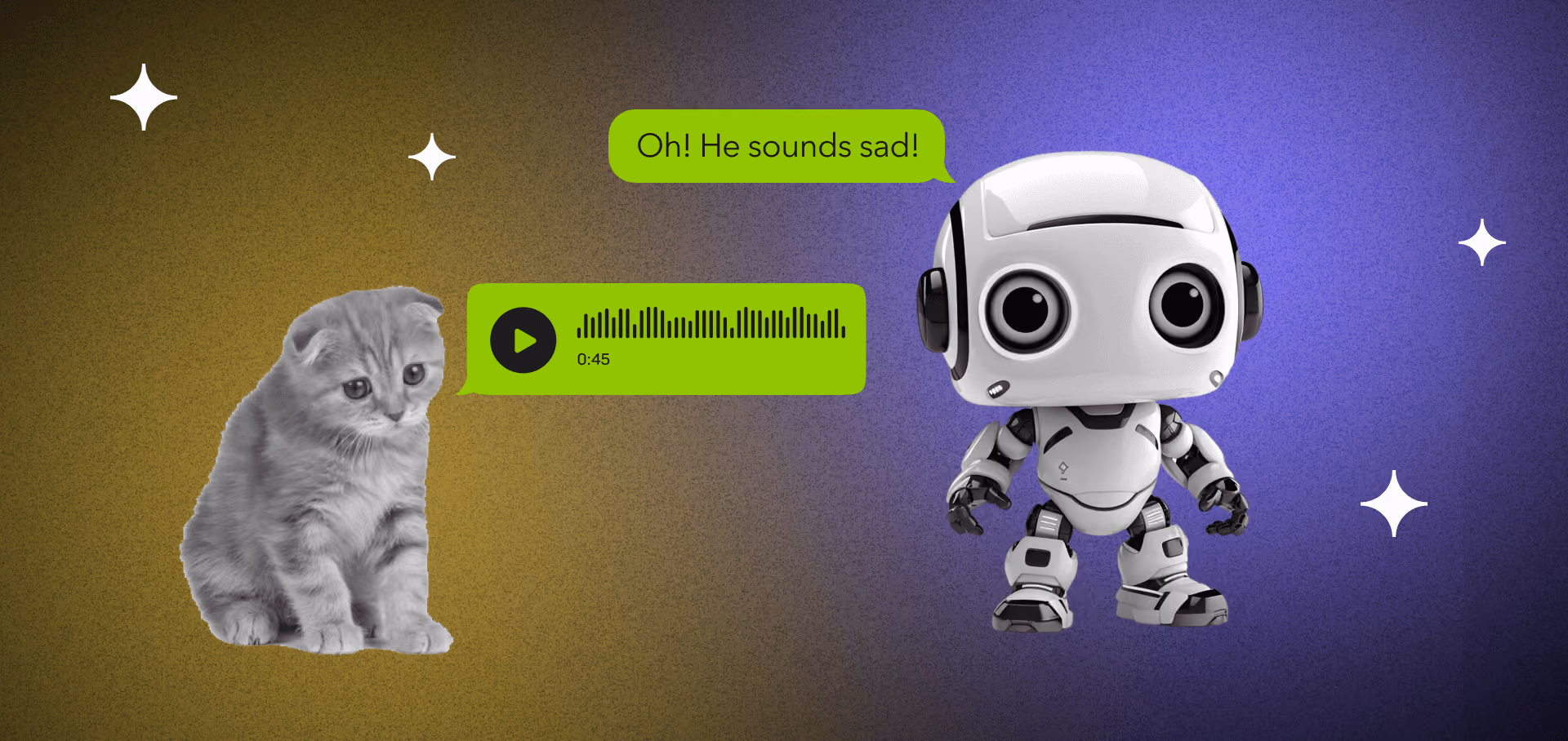 How to Implement Audio Emotion Detection Using AI — cover illustration