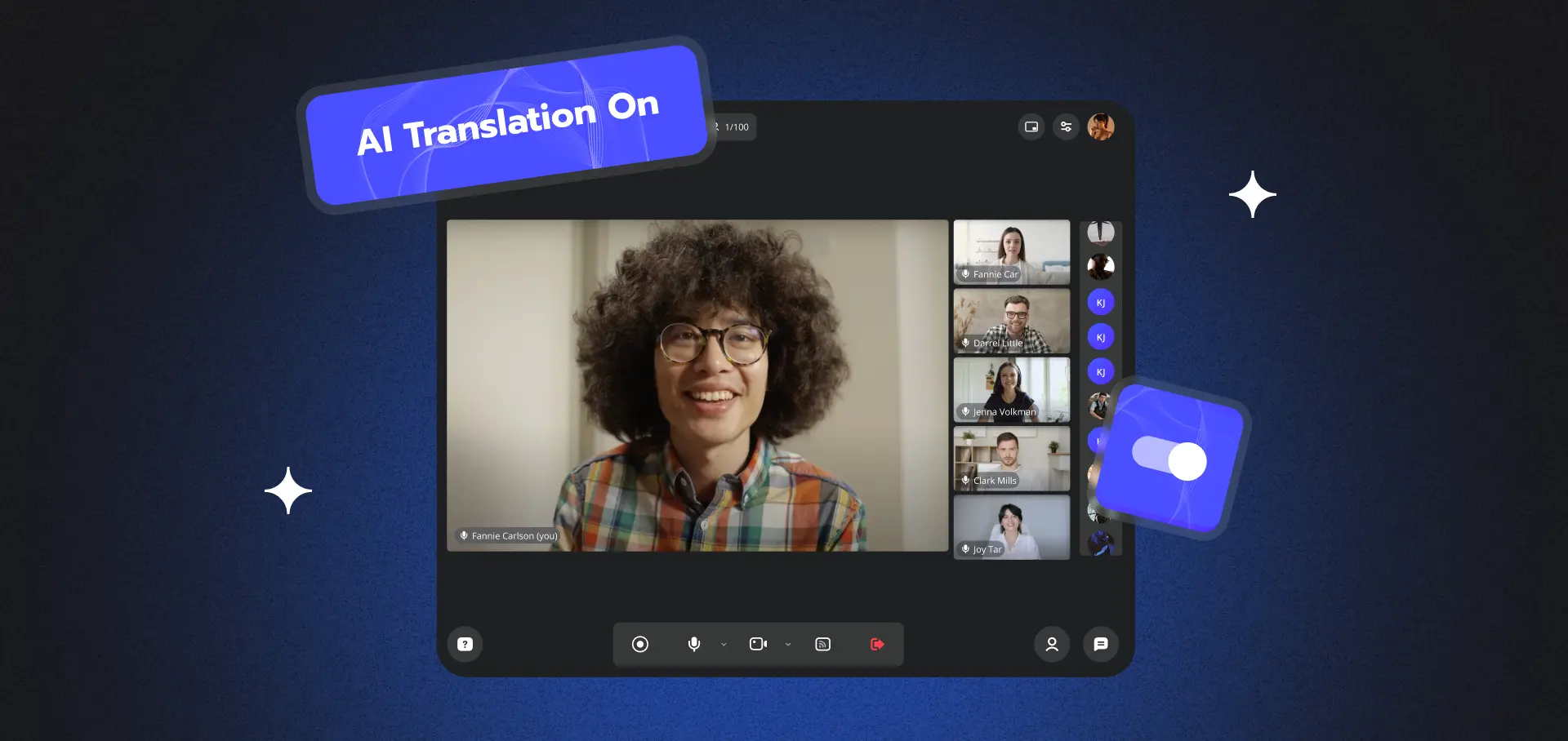 Enterprise language interpretation software connecting global teams with real-time AI translation