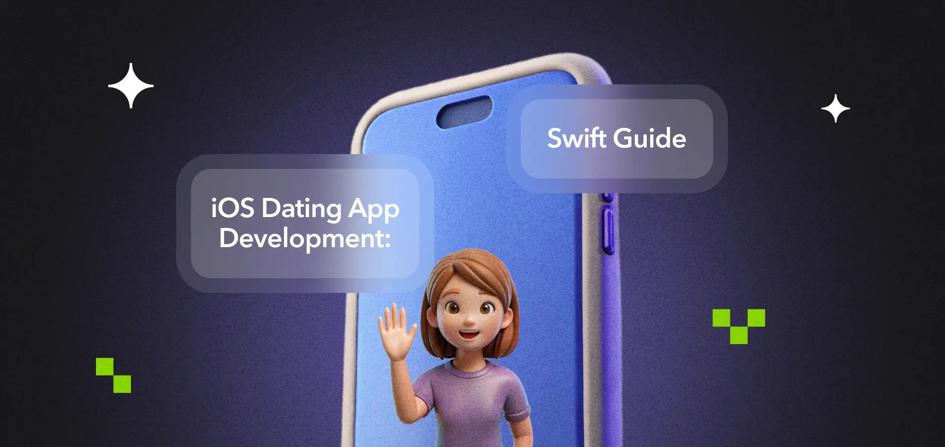 iOS dating app development with Swift for real-time messaging and user interface
