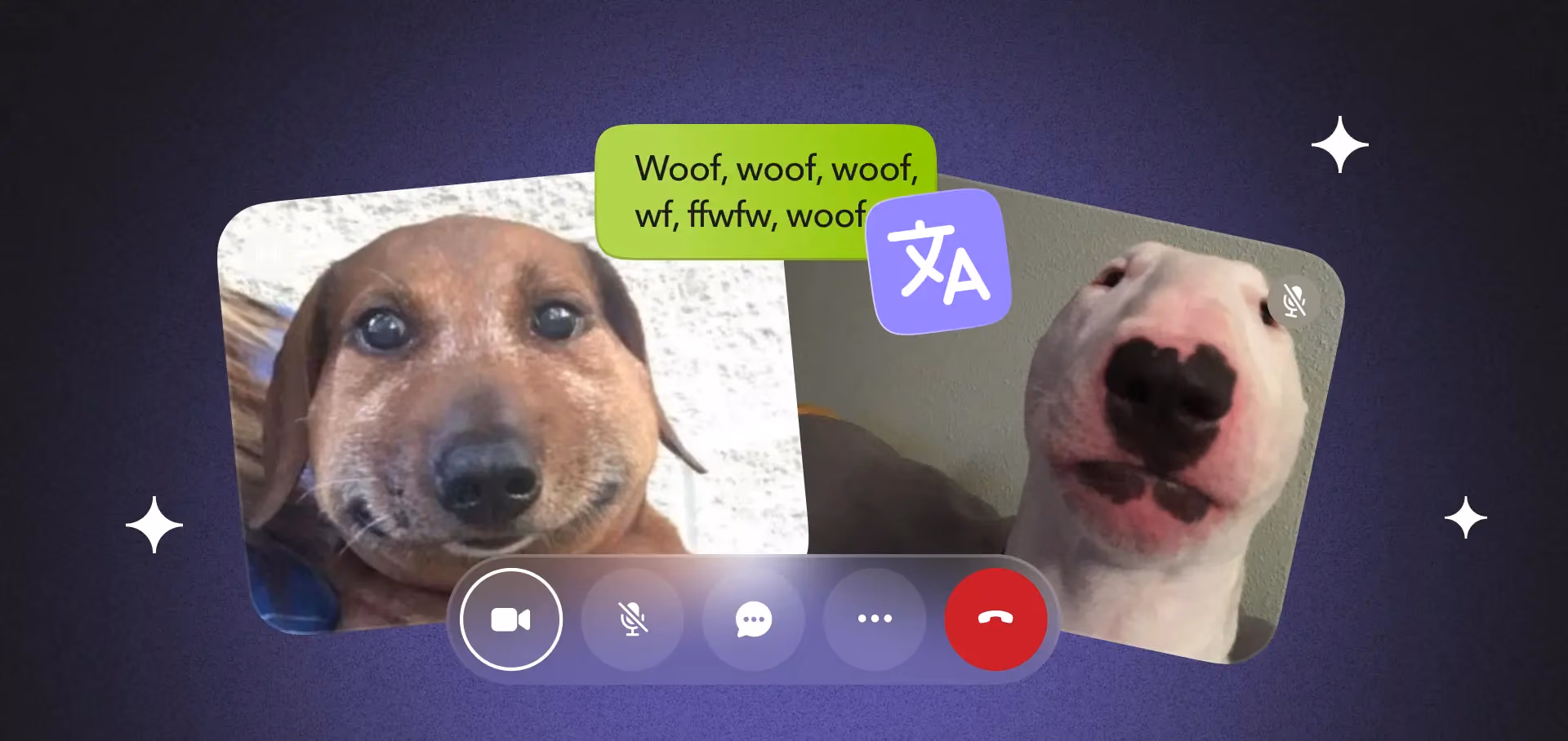 Live video call translation with speech recognition, real-time processing, and multilingual voice output