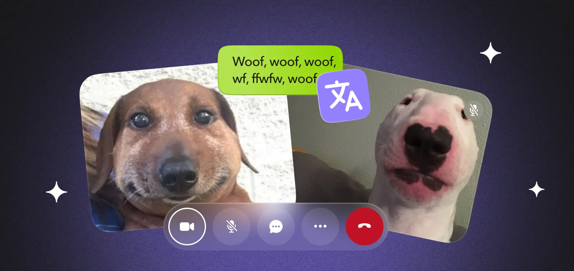Live video call translation with speech recognition, real-time processing, and multilingual voice output