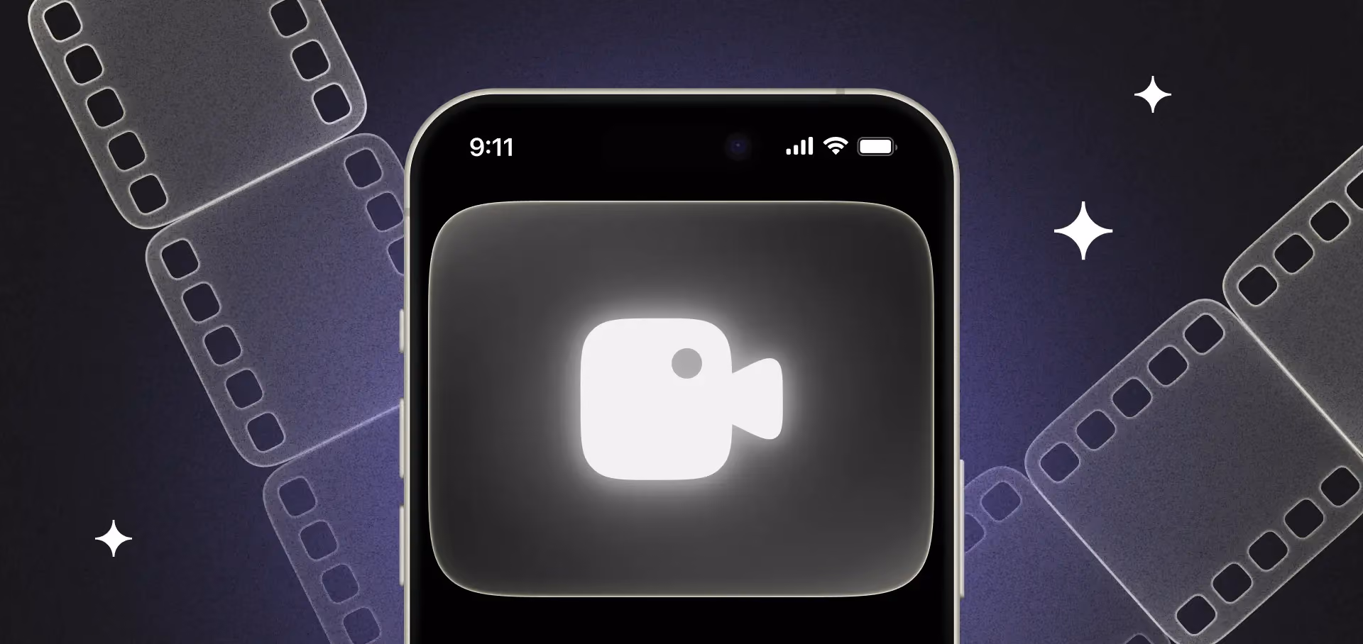 Streaming app interface with video player, content library, and viewer engagement controls