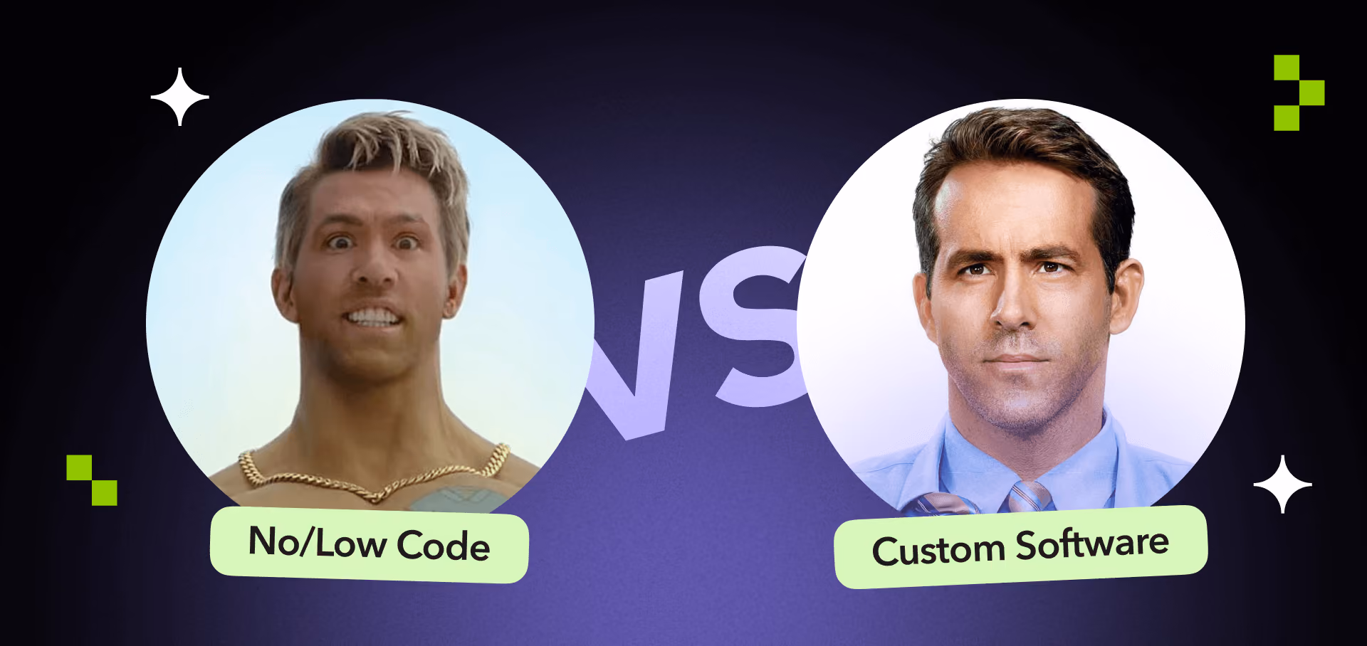 Low-code and no-code app development versus professional software development options