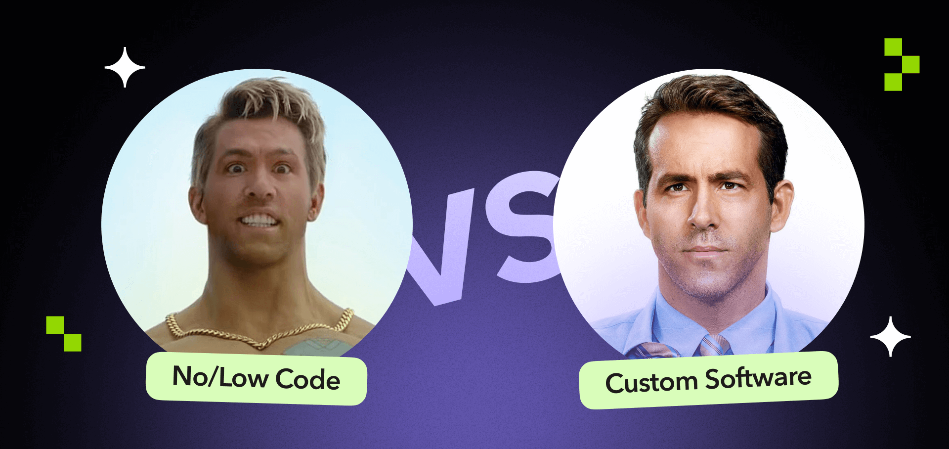 Low-code and no-code app development versus professional software development options