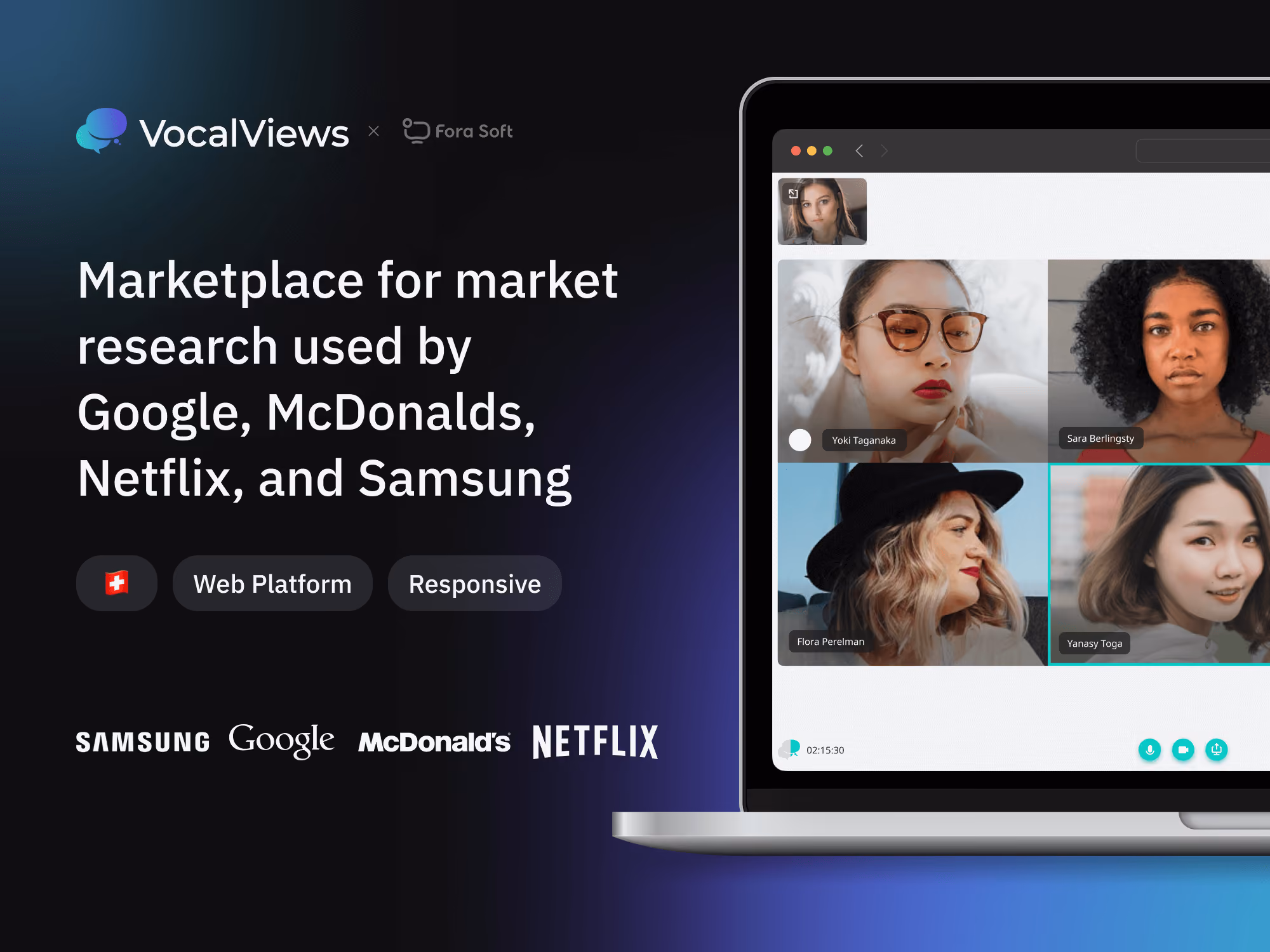 Online market research marketplace used by Google, McDonald's, Netflix, and Samsung