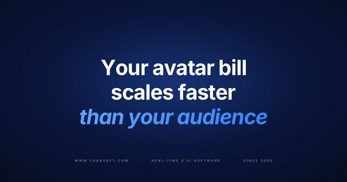 Cover: your avatar bill scales faster than your audience - 7 HeyGen alternatives and when to build custom