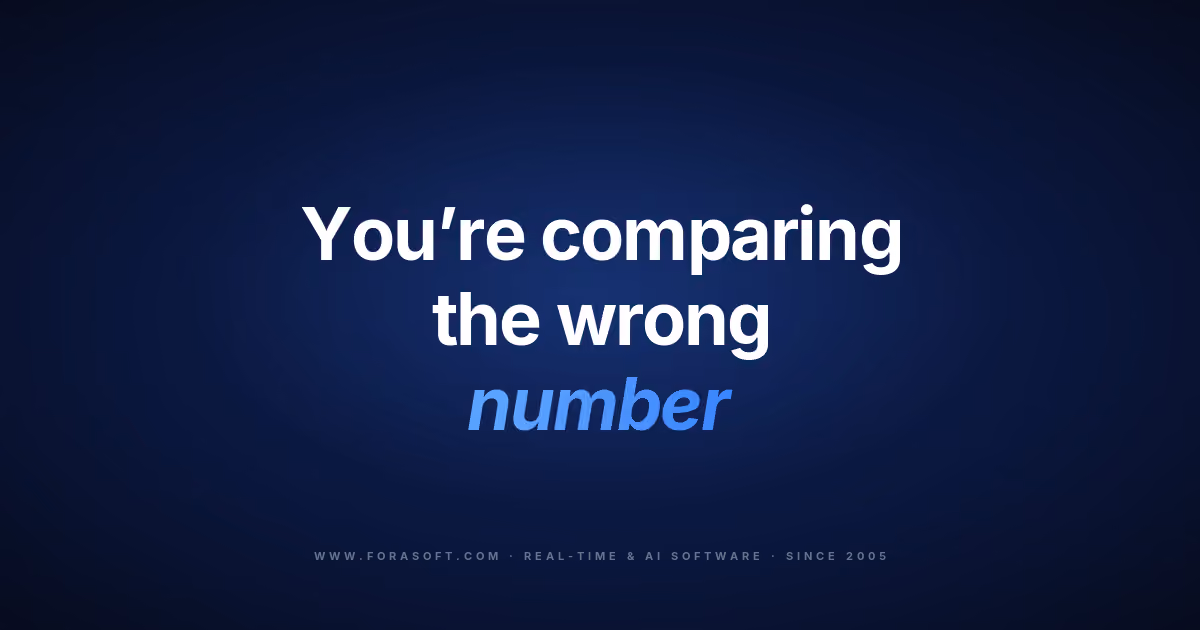 Video encoding APIs compared — the pricing model, not the per-minute rate, decides your bill