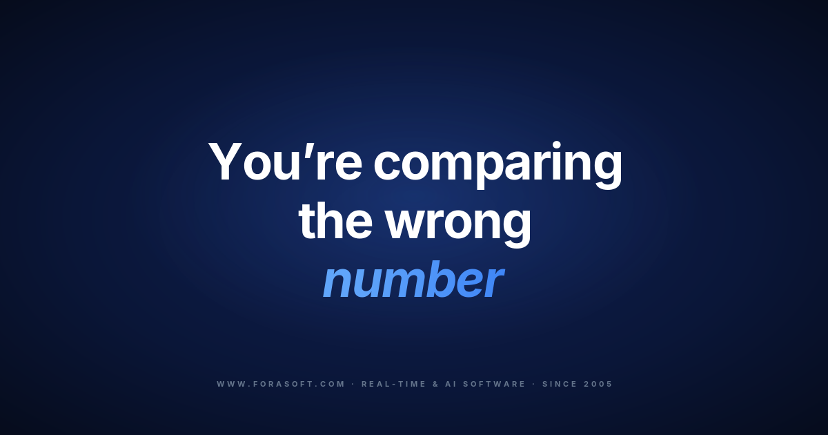 Video encoding APIs compared — the pricing model, not the per-minute rate, decides your bill
