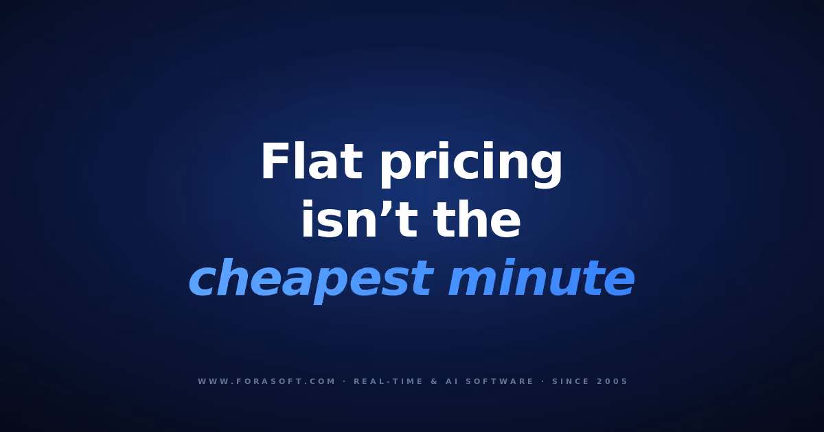 Bland AI alternatives and pricing: flat pricing isn't the cheapest per-minute rate for voice agents