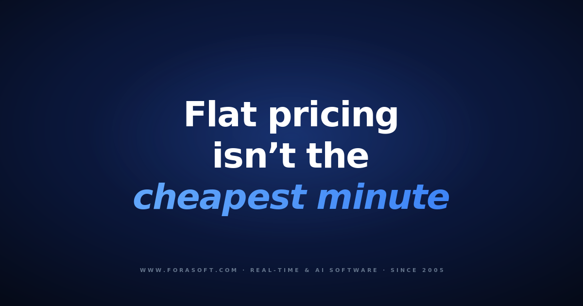 Bland AI alternatives and pricing: flat pricing isn't the cheapest per-minute rate for voice agents