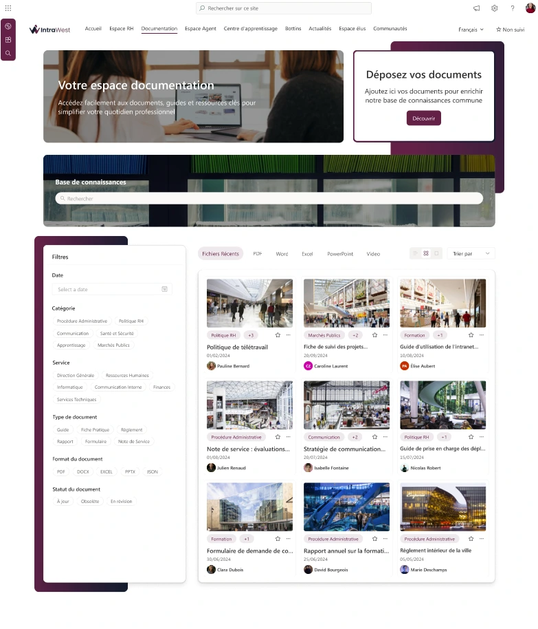 Exemples de GED SharePoint