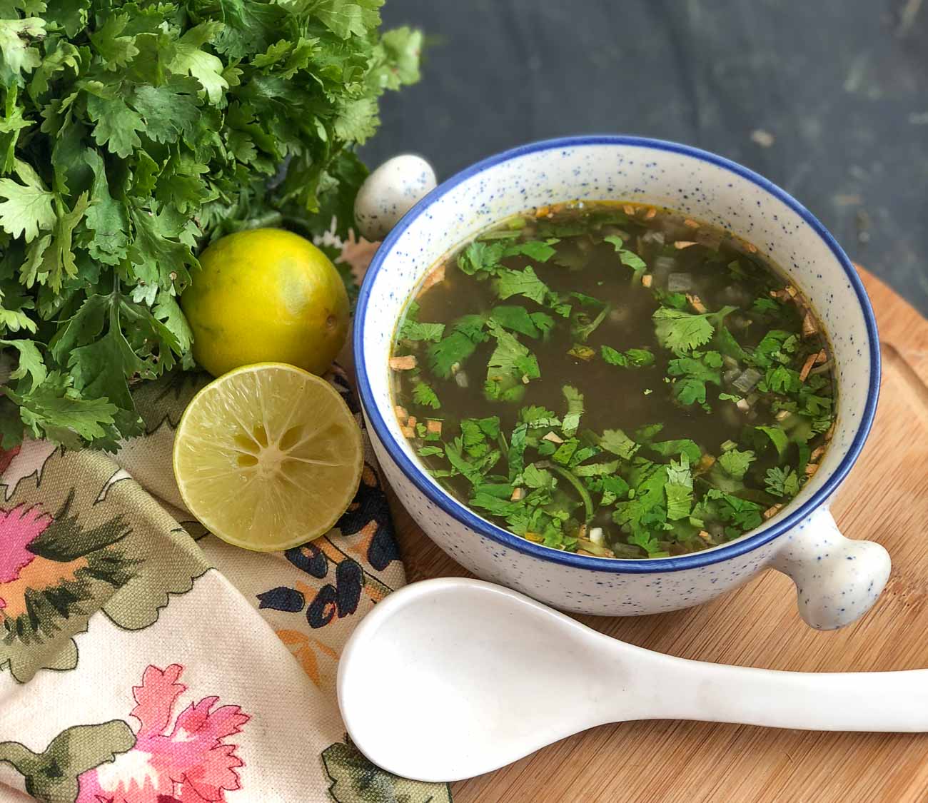 Lemon Coriander soup