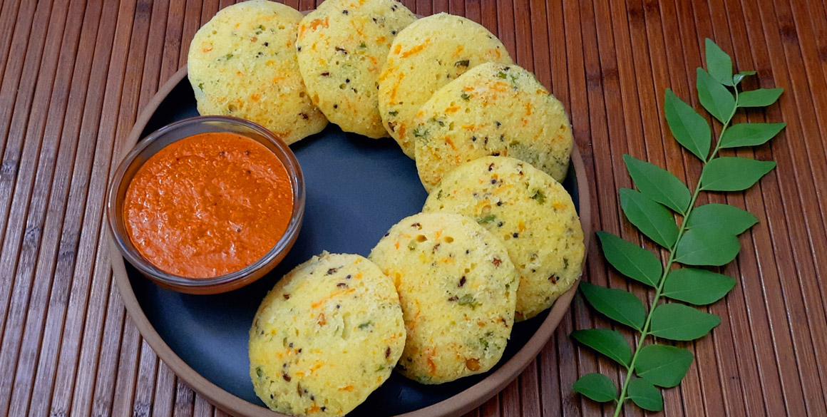 Moong Dal Idli