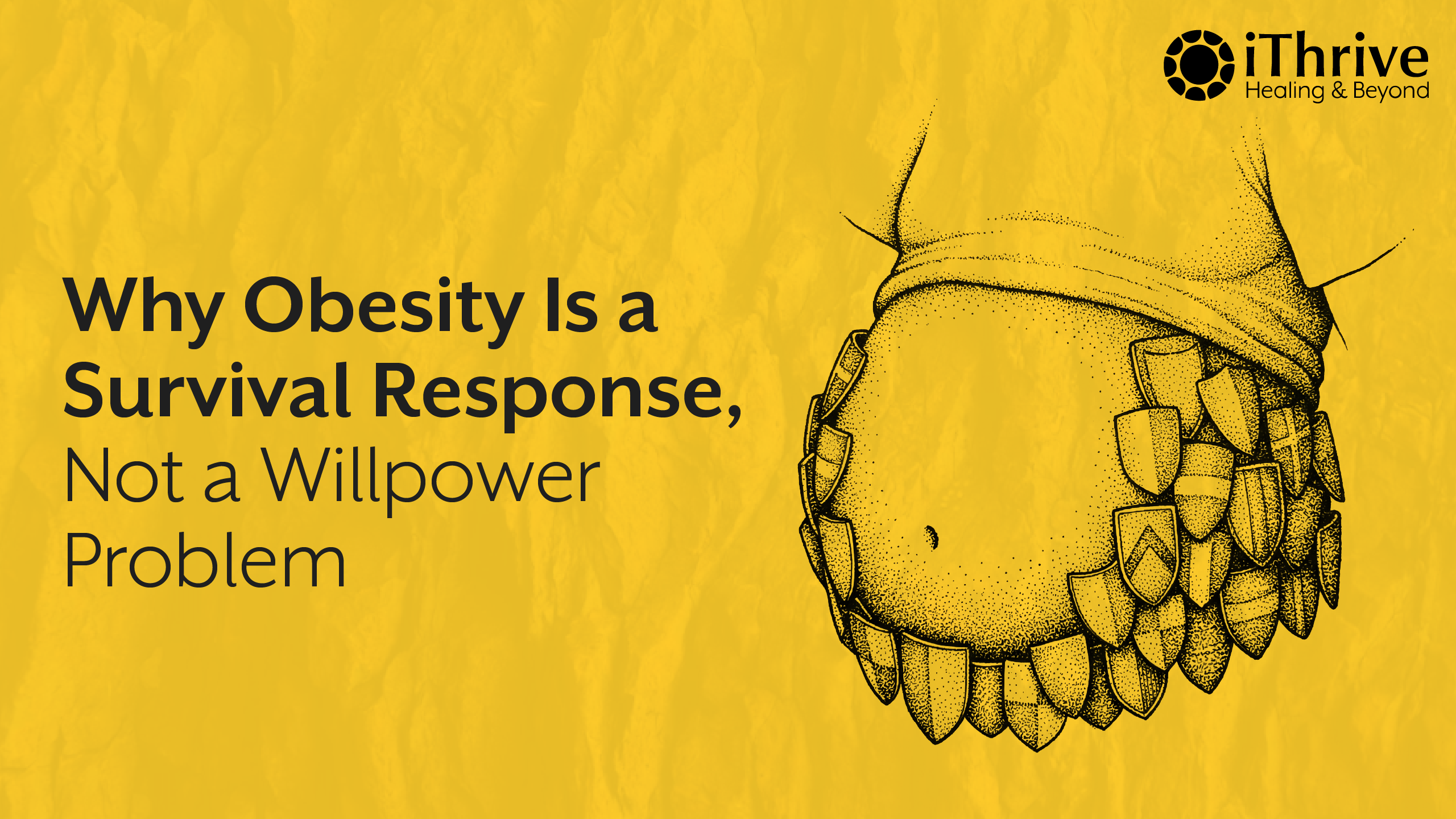 Why Obesity Is a Survival Response, Not a Willpower Problem