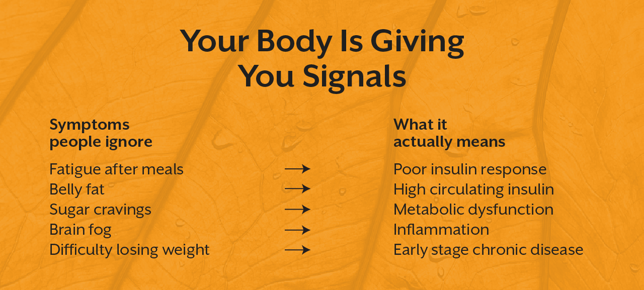 Your Body Is Giving You Signals