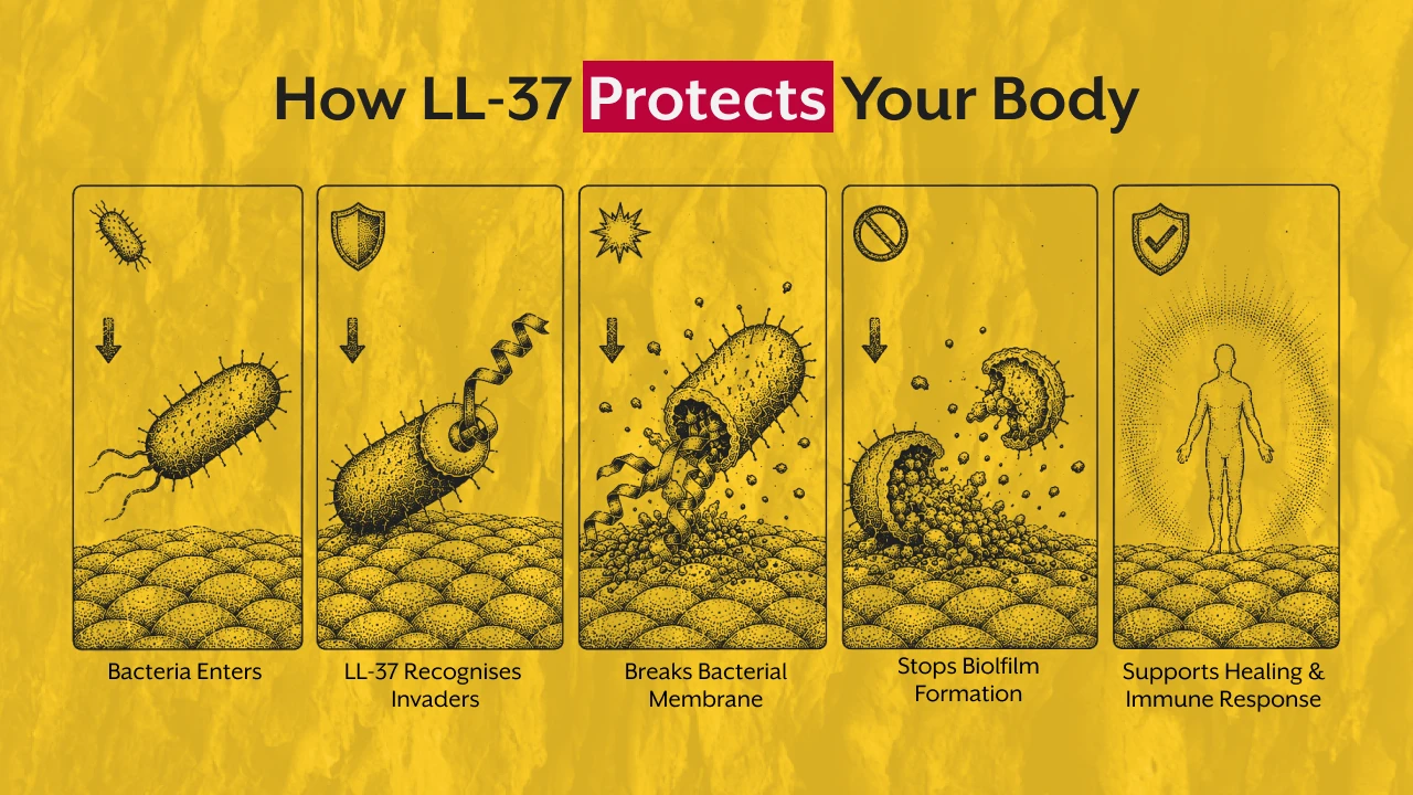 How LL-37 Protects Your Body