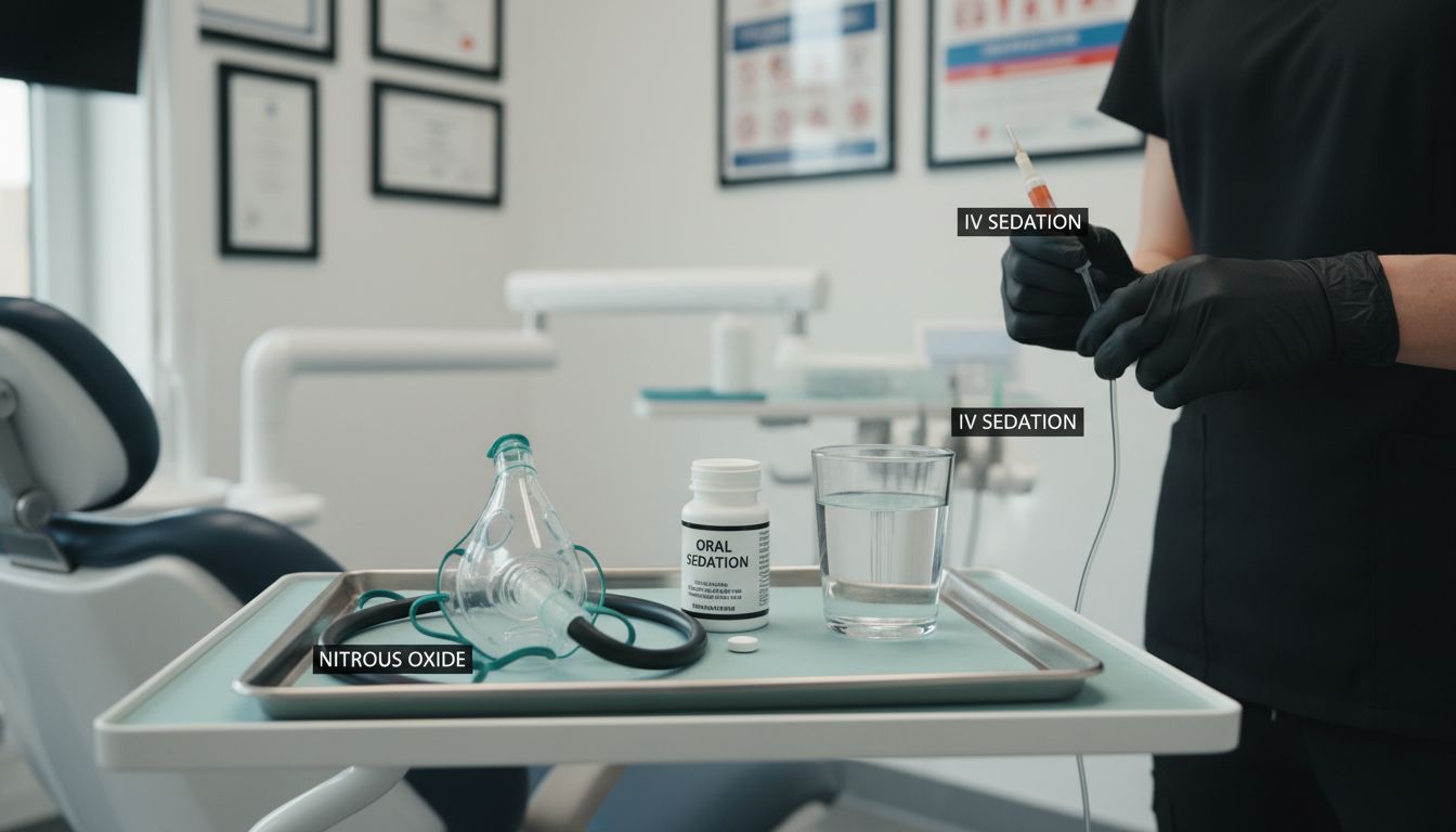 types dental sedation