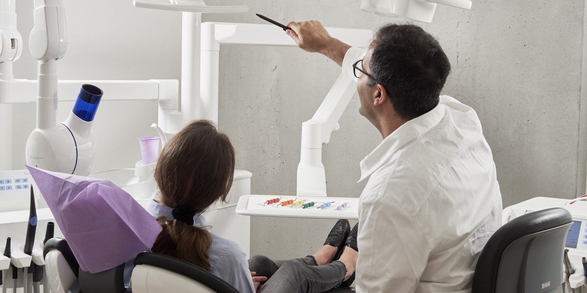 Modern dental implant procedure