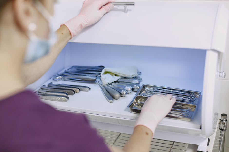 dental procedure tools or equipment related to dentist in Lynnwood, clean