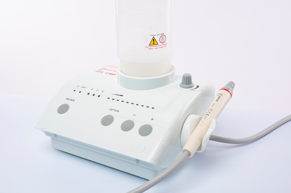 dental procedure tools or equipment related to TMD in children, clean