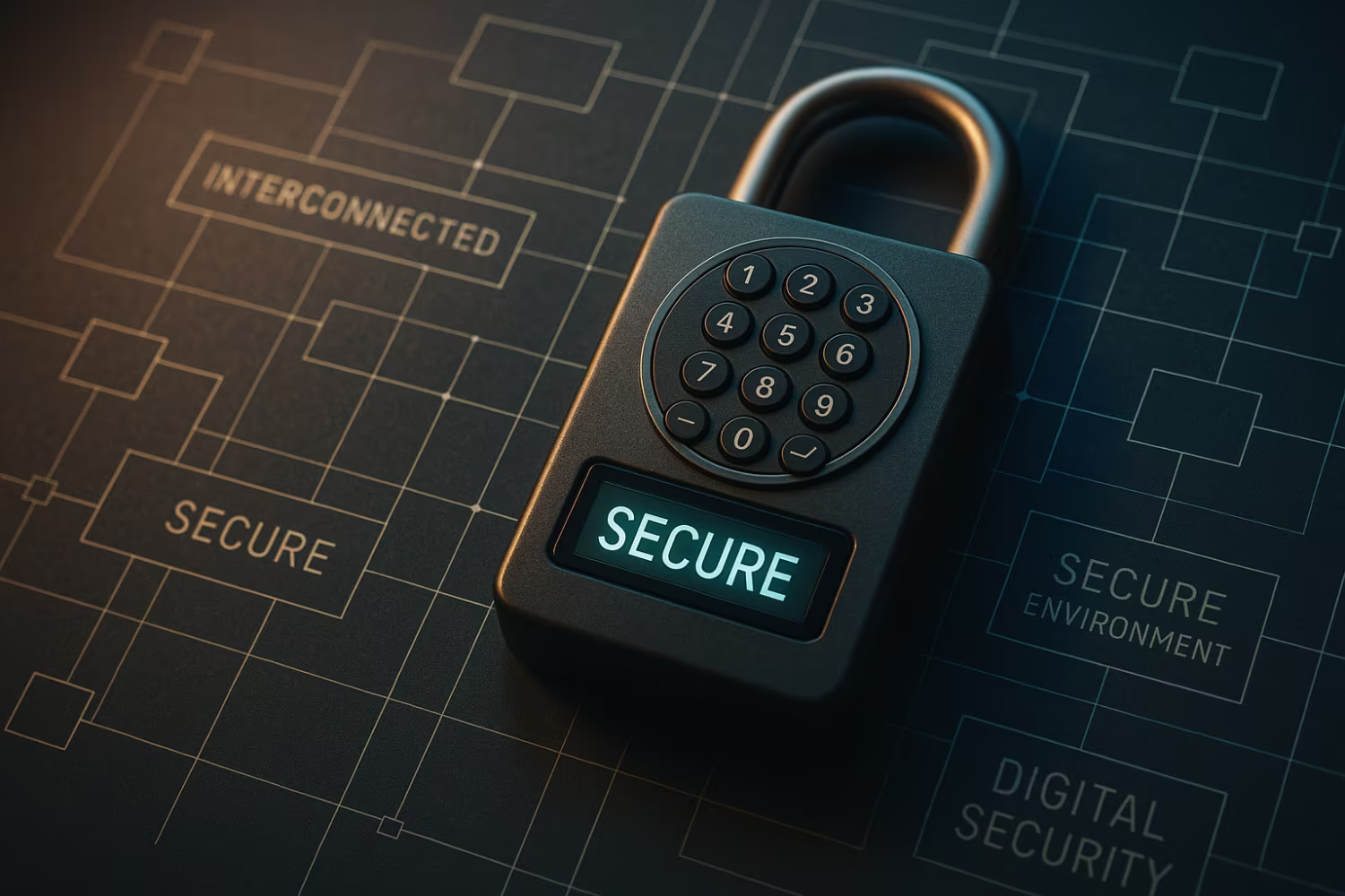 Intricate Digital Lock, Zero Trust Architecture