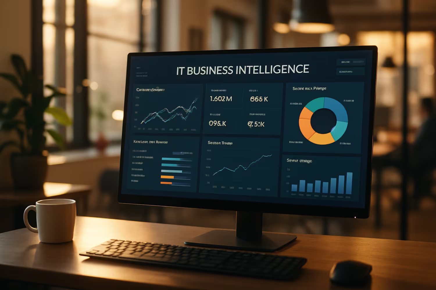 Advanced IT Business Intelligence Dashboard