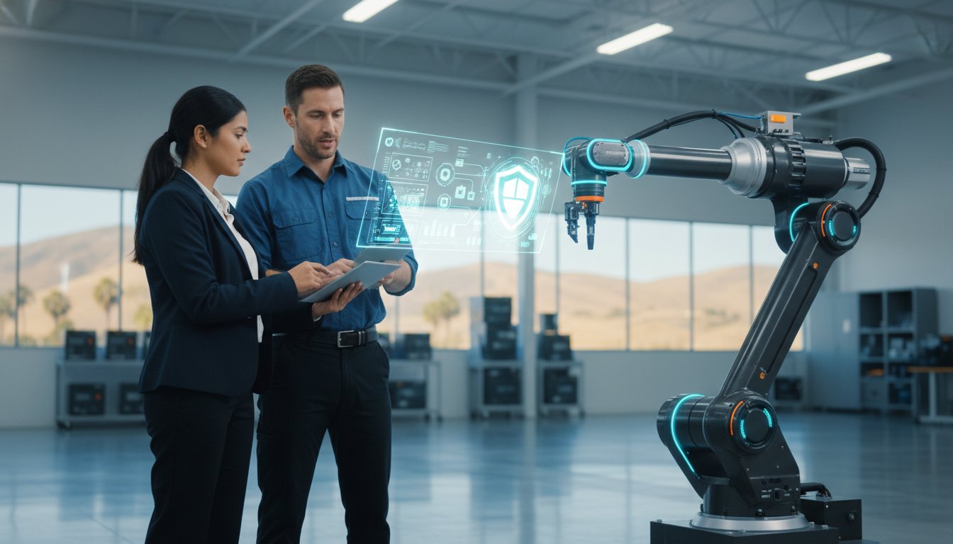 IT support for manufacturing plants in Southern California, managed IT services for manufacturing, manufacturing cybersecurity, CMMC compliance Southern California, IT for manufacturing Orange County, operational technology support