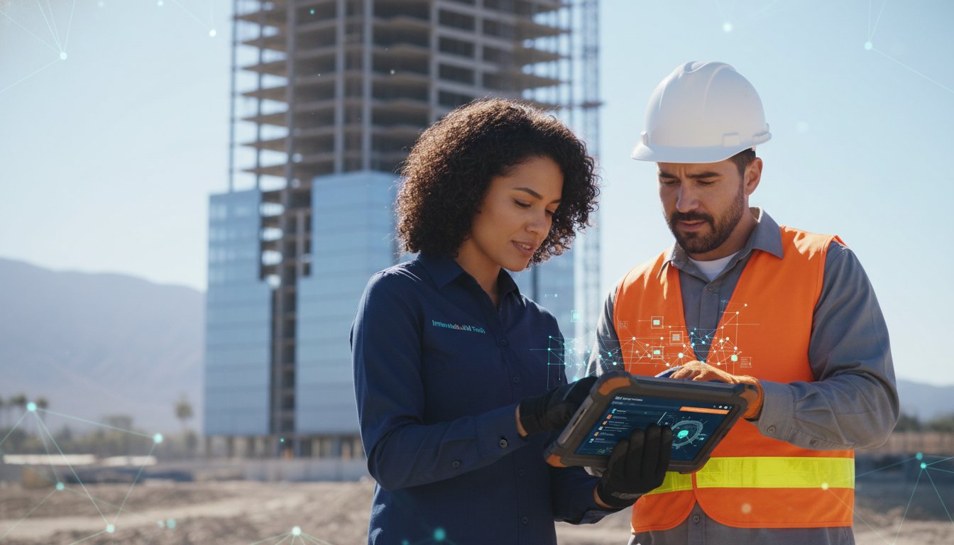 managed IT services for construction companies in the Inland Empire, IT support for general contractors Inland Empire, construction company cybersecurity, Procore IT support, IT services Riverside County, construction technology solutions