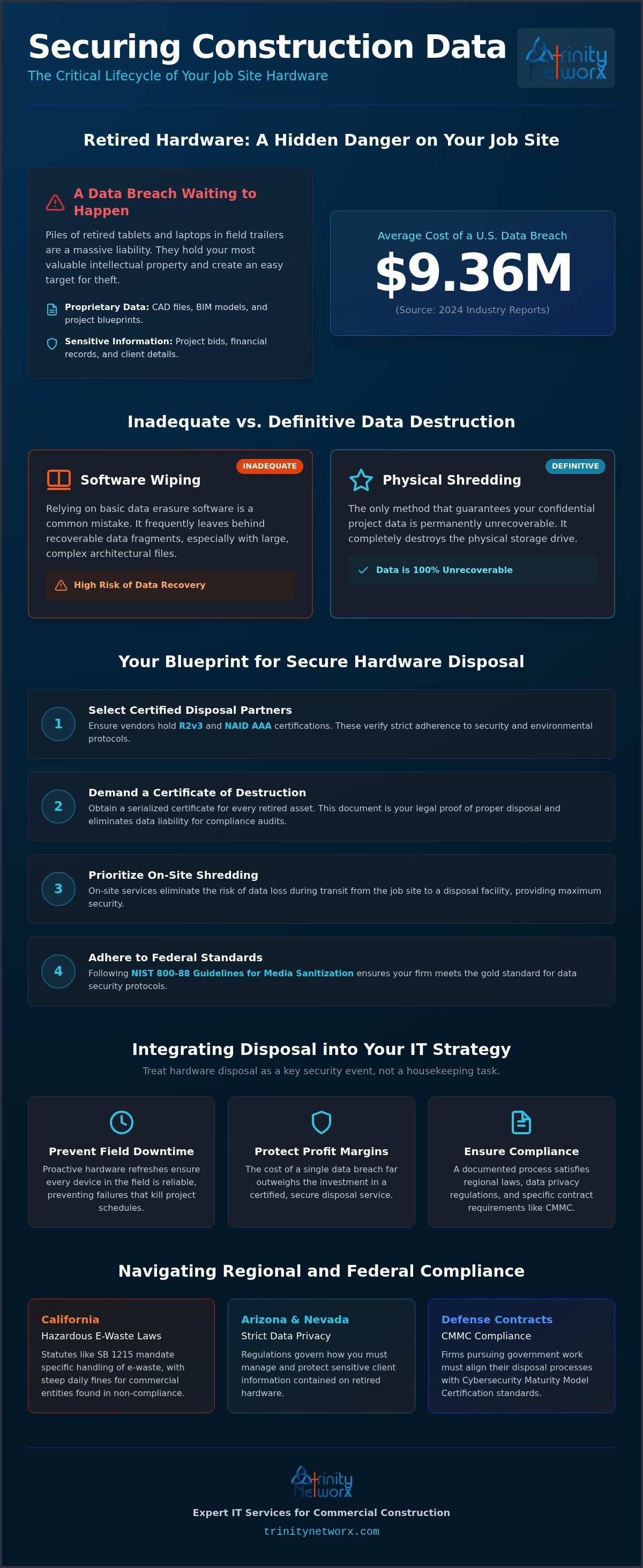 IT hardware refresh planning for construction companies