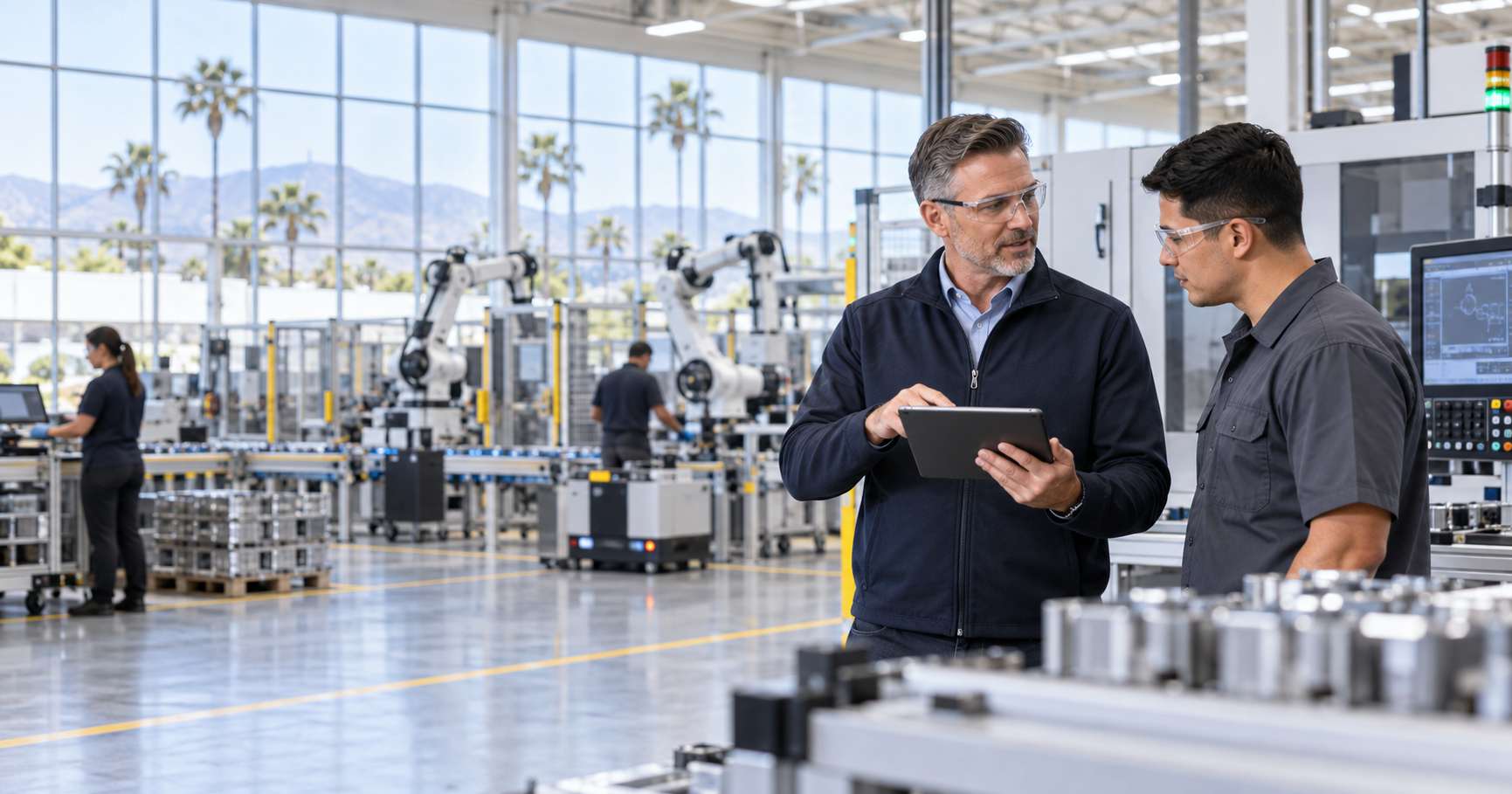 Managed IT and network services for manufacturing operations