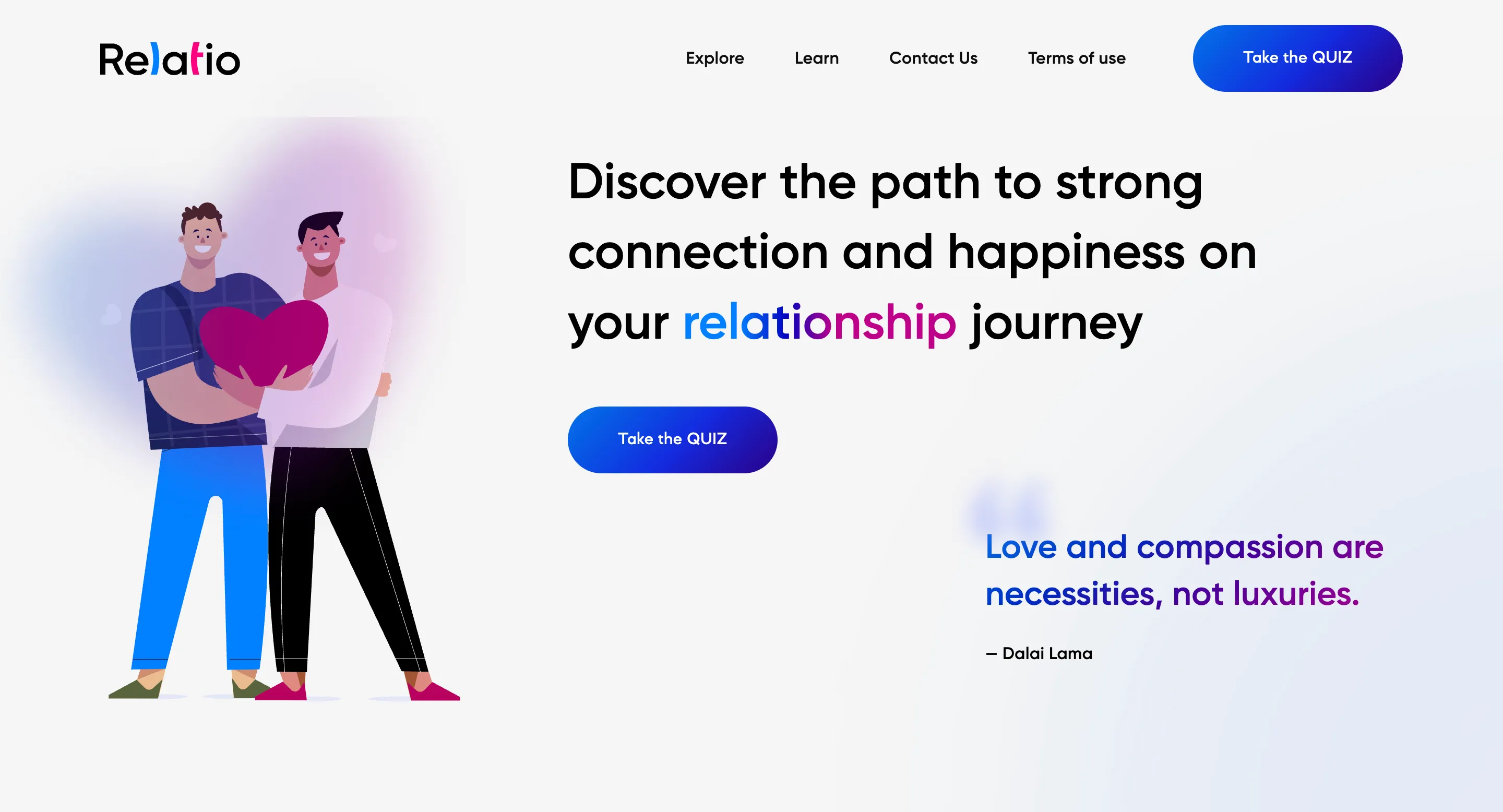 Relatio main page snapshot- Everhelp's client customer feedback loop issues