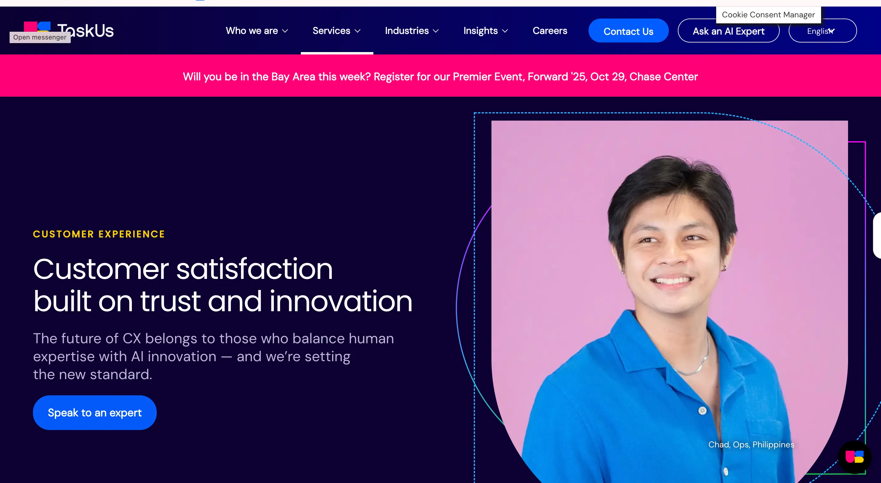 TaskUs call center outsourcing companies