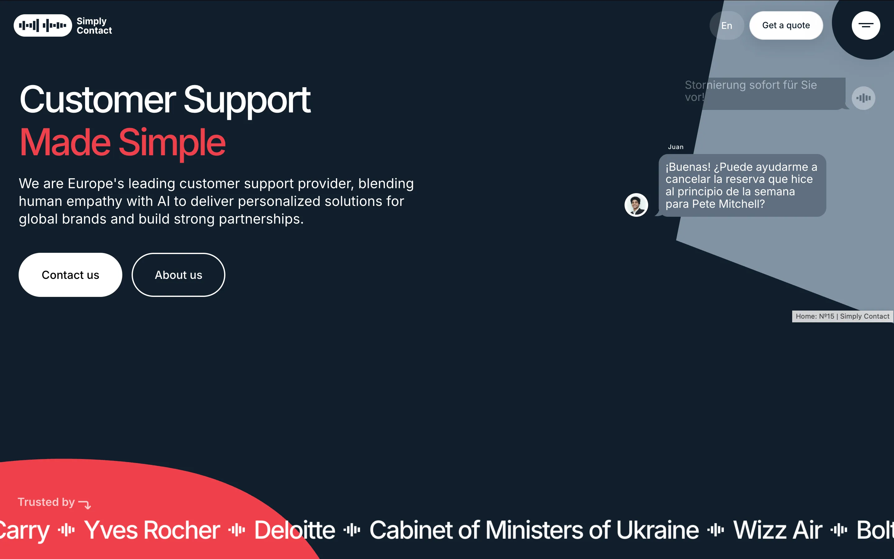 Simply Contact customer support outsourcing