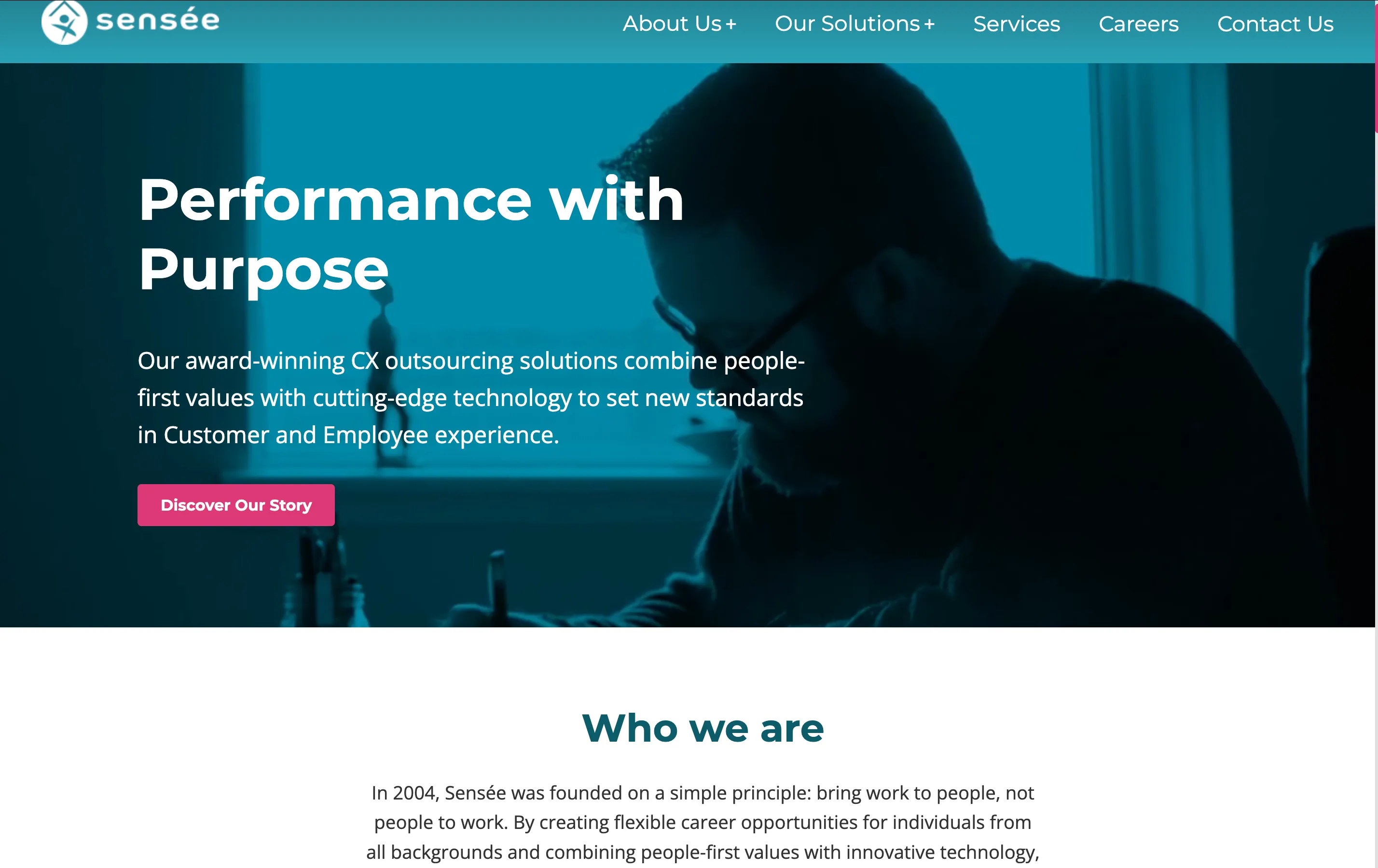 Sensee customer service outsourcing