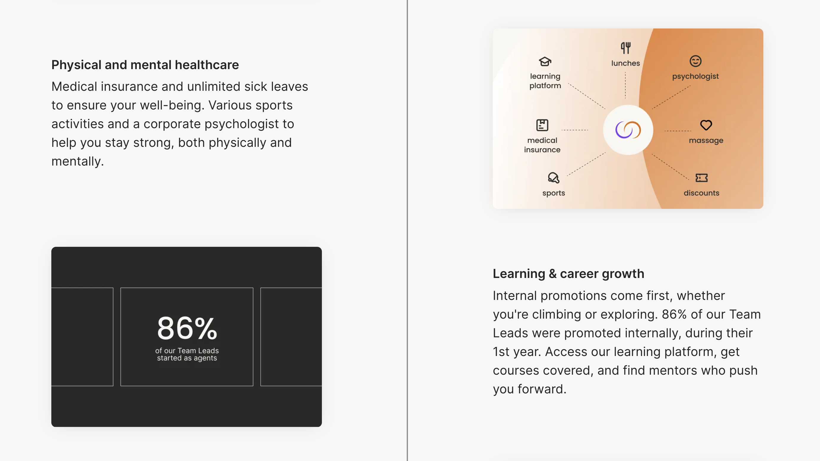 EverHelp's career benefits for call center agents