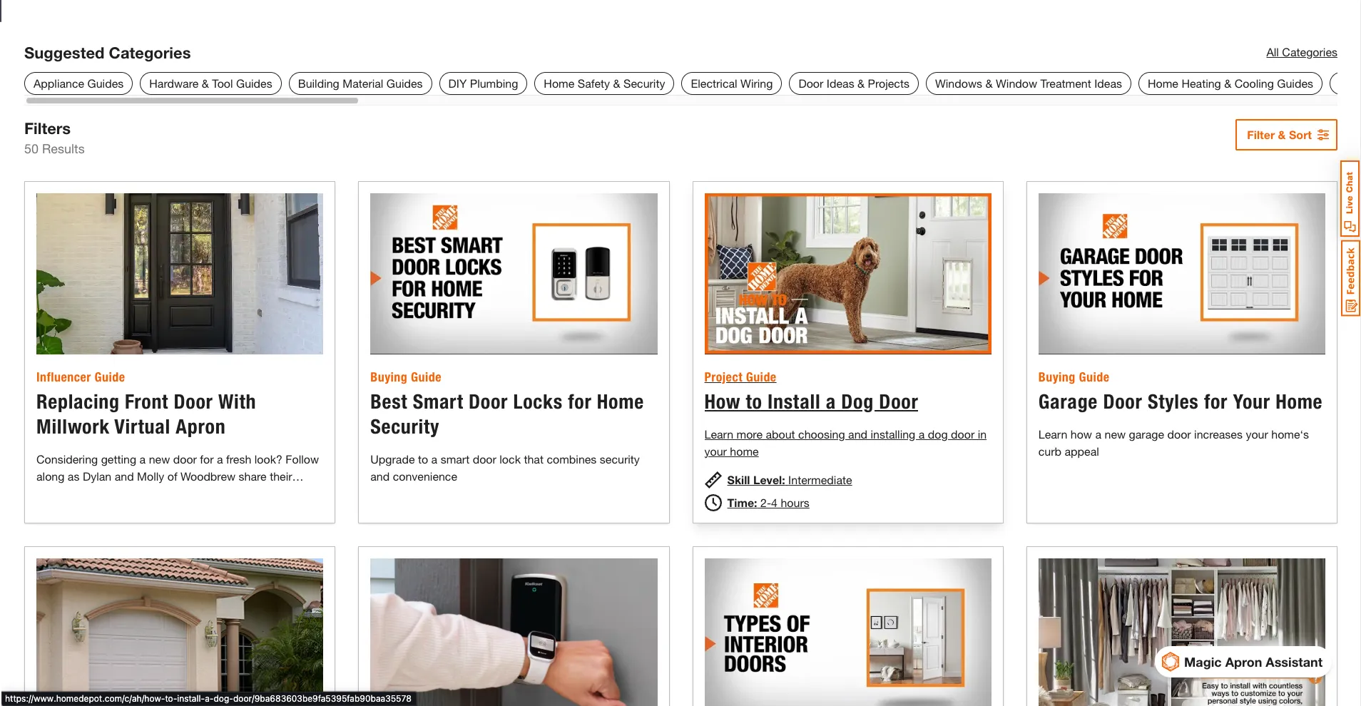 Home Depot Customer Self-Service Example