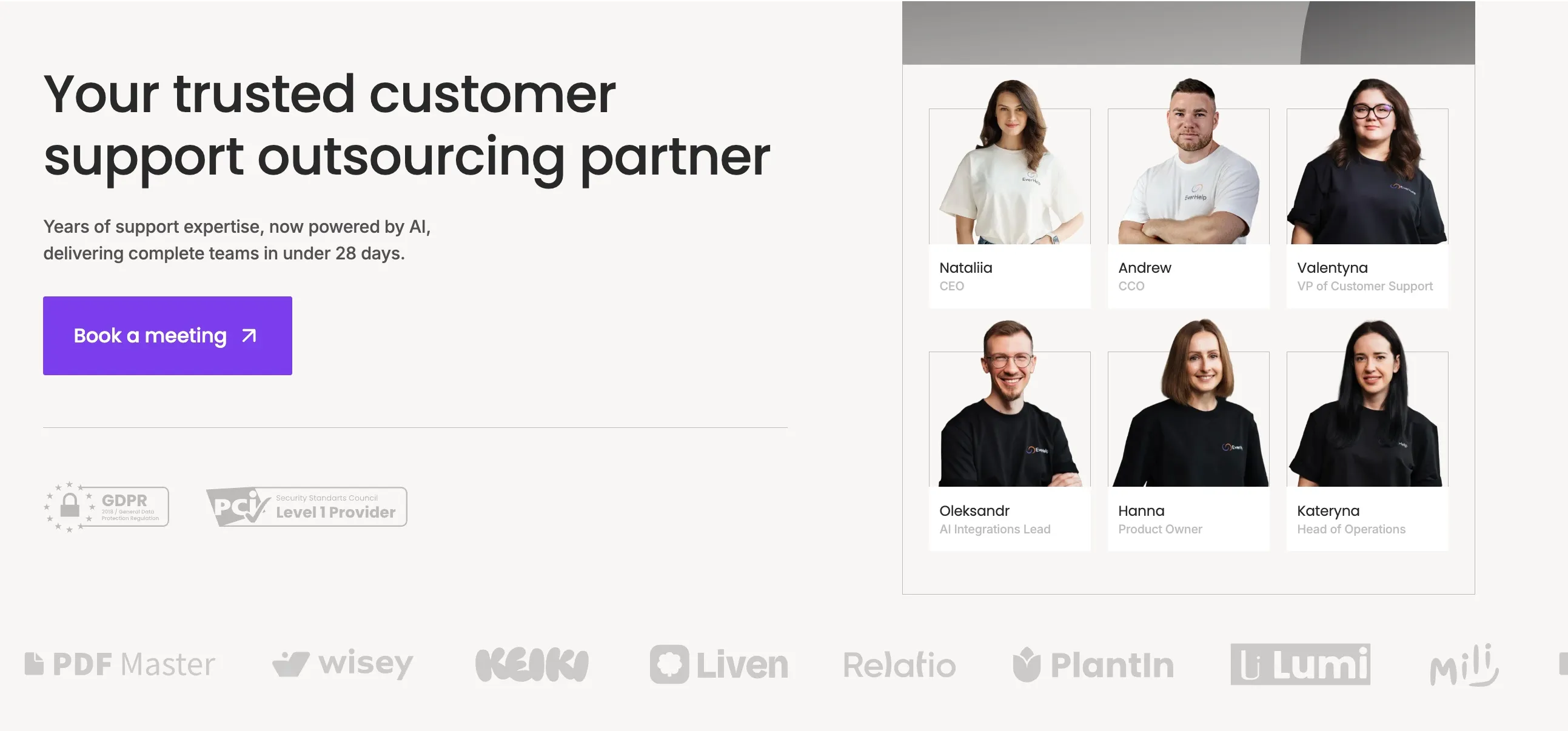 Everhelp top customer support oustourcing company