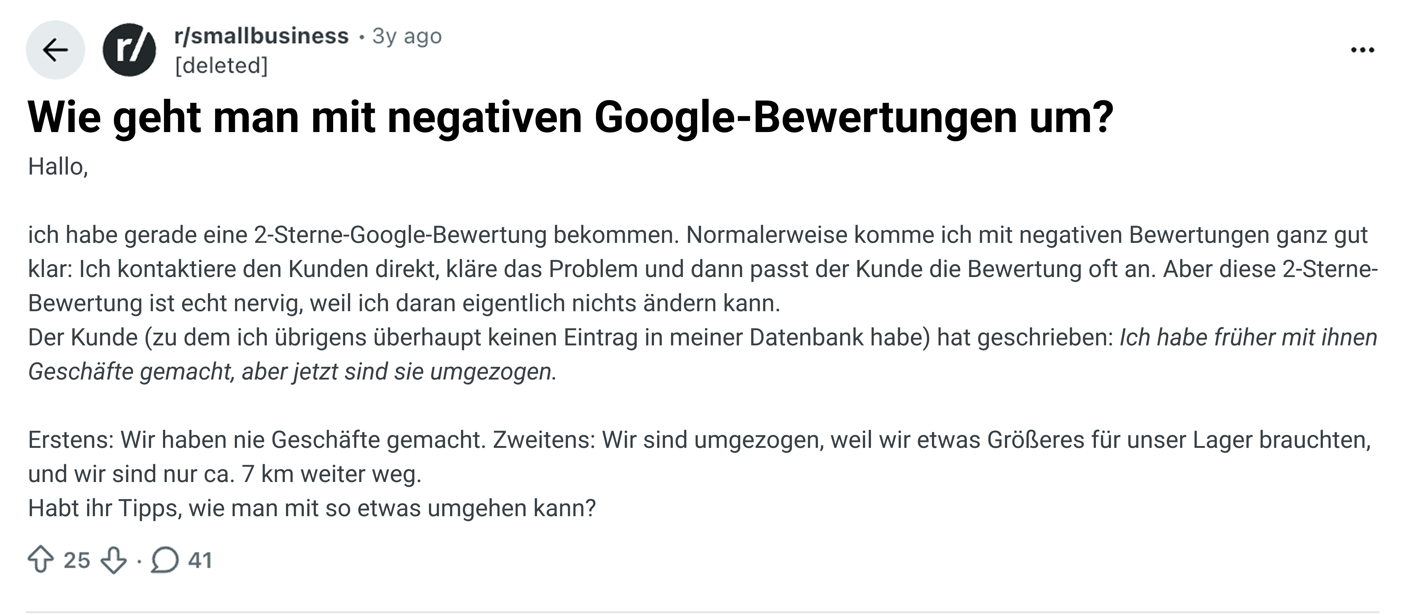 Auf Google rezensionen antworten