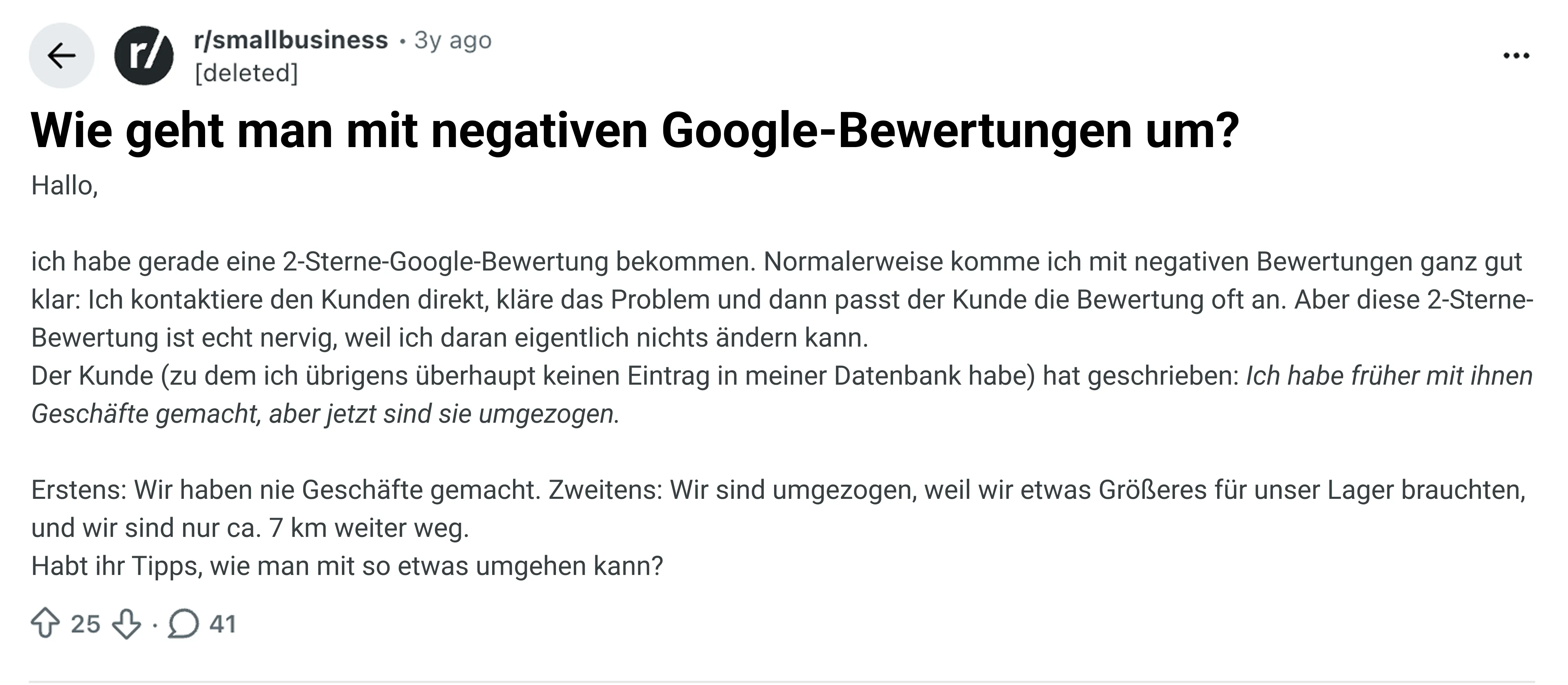 Auf Google rezensionen antworten