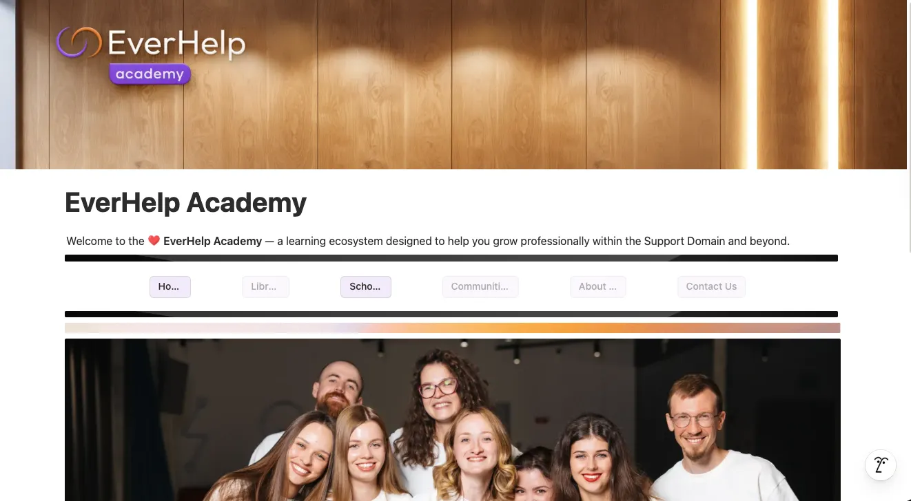 EverHelp: Academy for Support Teams