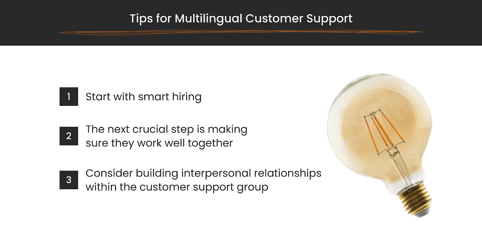 Tips for multilingual customer support
